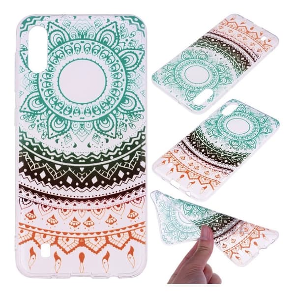 Deco Samsung Galaxy A10 skal - Färgglad Mandala
