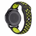 Miniatyrbild 1 av 2: Universal two-tone design watch strap - Black / Yellow