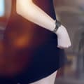 Miniatyrbild 2 av 2: Fitbit Versa fem pärlor strass klockarmband i rostfritt stål - Svart