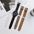 Miniatyrbild 2 av 2: 22 mm Universal klockarmband i äkta läder - Grön