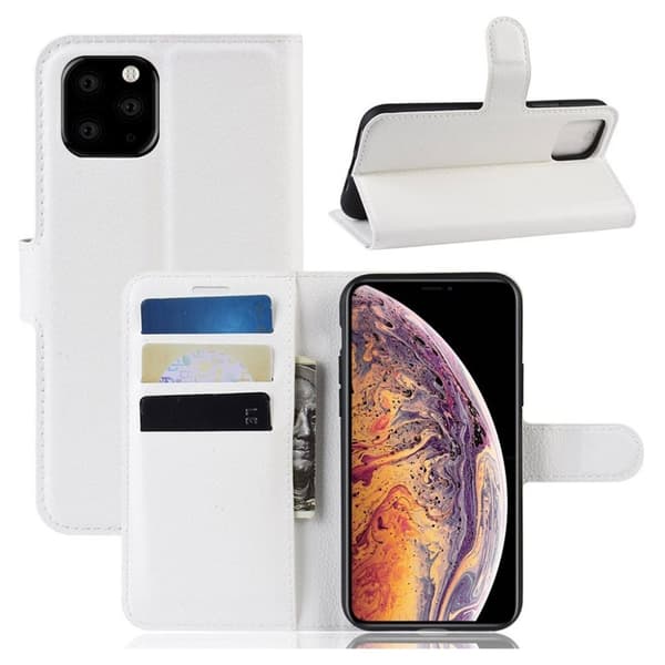 Classic iPhone 11 Pro Max kotelot - Valkoinen