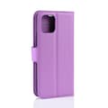 Miniatyrbillede 2 af 2: Alpha iPhone 11 Pro læder flip etui - Lilla