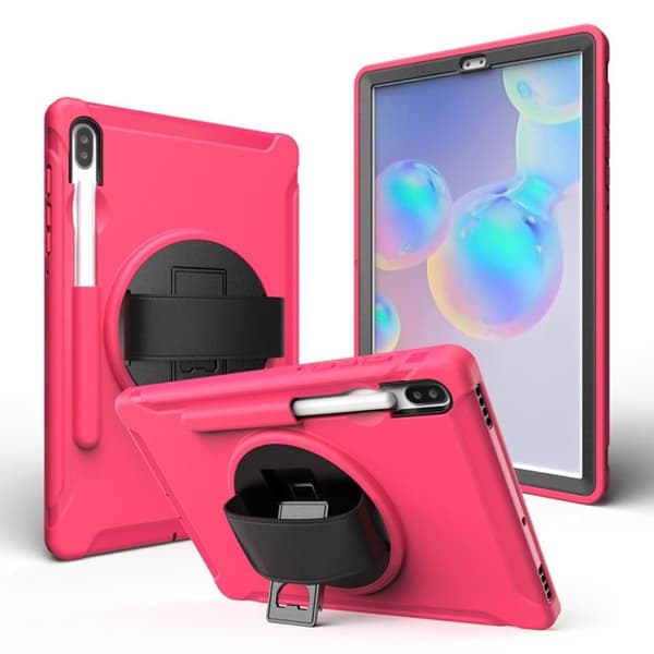 Samsung Galaxy Tab S6 360 drejelig kombo etui - Rose