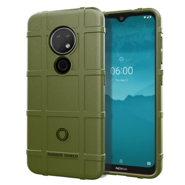 Rugged Shield Nokia 6.2 skal - Grön