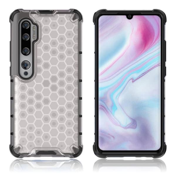 Bofink Honeycomb Xiaomi Mi CC9 Pro / Mi Note 10 cover – Hvid