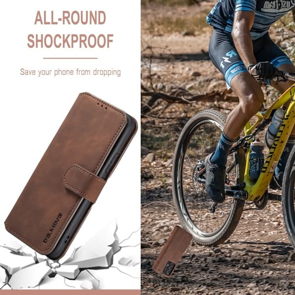 DG.Ming Samsung Galaxy A53 5G Retro Etui - Brun