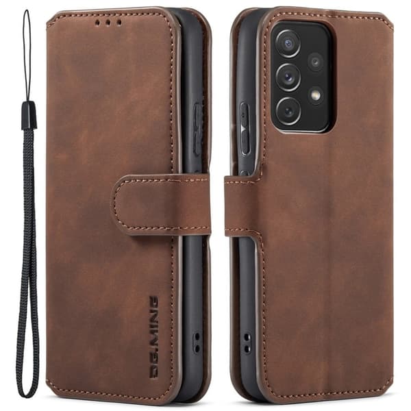 DG.Ming Samsung Galaxy A53 5G Retro Etui - Brun