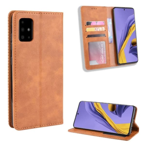 Bofink Vintage läder Samsung Galaxy S20 Plus fodral - Brun