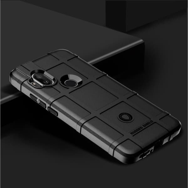 Rugged Shield Motorola One Hyper skal - Svart