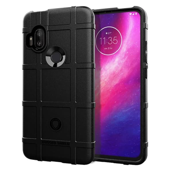 Rugged Shield Motorola One Hyper skal - Svart