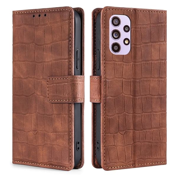 Croco Samsung Galaxy A33 5G skal - Brun