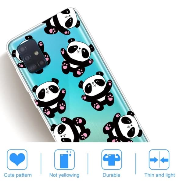 Deco Samsung Galaxy A51 skal - Panda