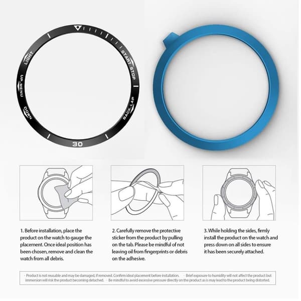 Garmin Fenix 5 med ram i rostfritt stål - Svart / Vit