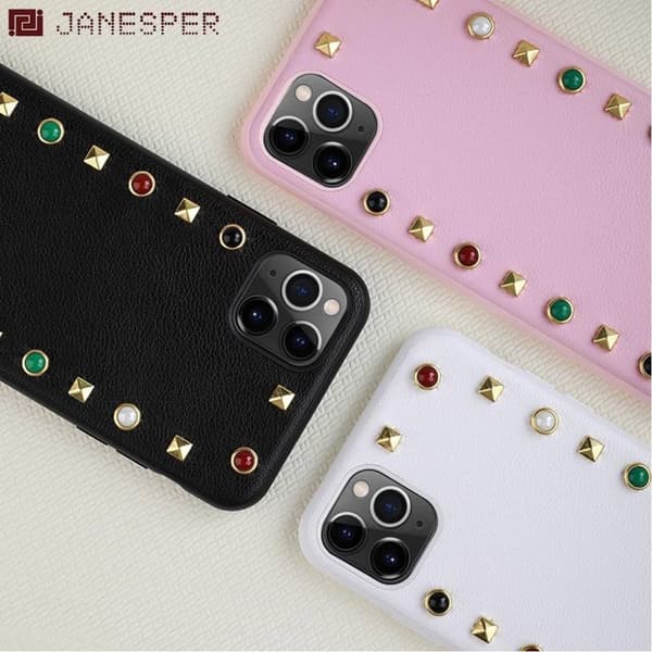 Janesper Class iPhone 11-skydd - Rosa