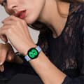 Miniatyrbild 2 av 2: 20mm Huawei Watch GT 2 42mm / Watch 2 resin klockarmband med spänne i rostfritt stål - Blå / Lila