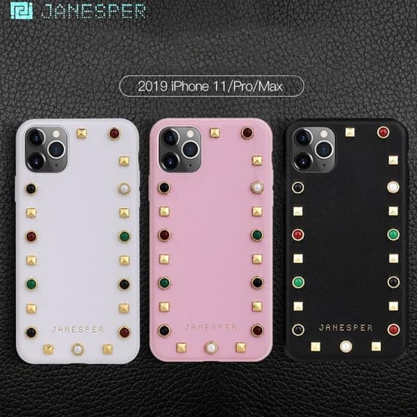 Janesper Class iPhone 11 Pro Max-skydd - Rosa