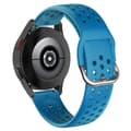 Miniatyrbild 1 av 2: 20 mm universellt klockarmband i andningsbart silikon - Himmelsblå