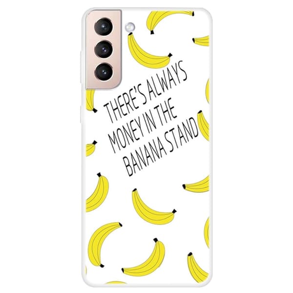 Deco Samsung Galaxy S22 skal - Bananer Och Bokstäver