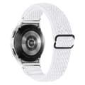 Miniatyrbild 1 av 2: Elastiskt enkelt klockarmband för Samsung Galaxy Watch 4 - Vit