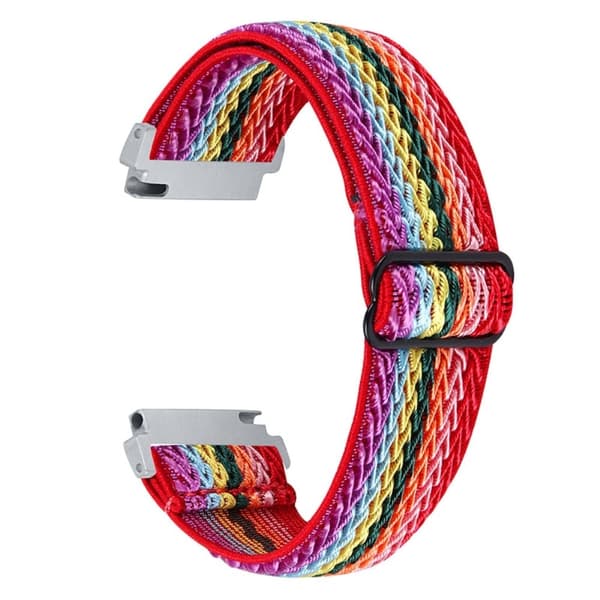 Samsung Galaxy Watch 3 (45mm) / (46mm) elastiskt klockarmband med justerbart spänne - Flerfärgad