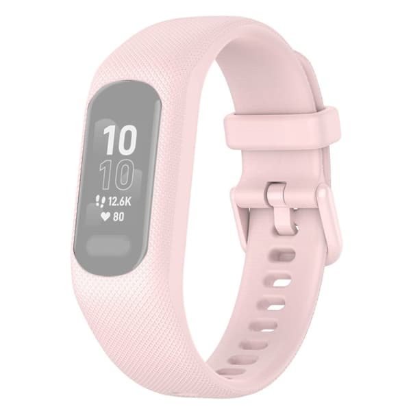 Garmin Vivosmart 5 enkel silikone-urrem - Lyserød Rose