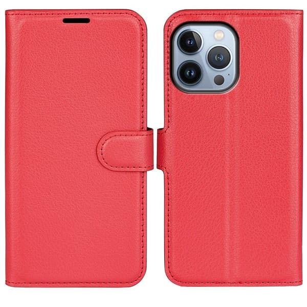 Classic iPhone 14 Pro fodral - Röd