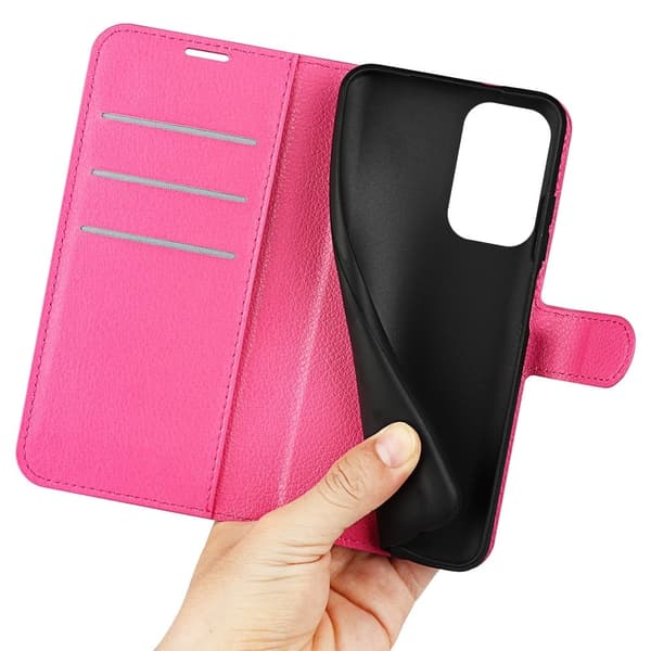 Klassisk Xiaomi Redmi Note 11 Pro Plus 5G flip etui - Pink