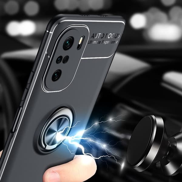 Ringo Xiaomi Mi 11i / Xiaomi Redmi K40 Pro Plus / Xiaomi Redmi K40 Pro / Xiaomi Redmi K40 / Xiaomi Poco F3 skal - Röd