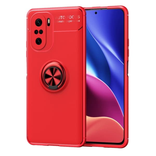 Ringo Xiaomi Mi 11i / Xiaomi Redmi K40 Pro Plus / Xiaomi Redmi K40 Pro / Xiaomi Redmi K40 / Xiaomi Poco F3 skal - Röd