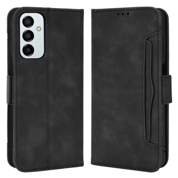 Modernt Samsung Galaxy M23 fodral med plånbok - Svart