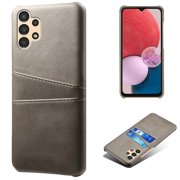 Samsung Galaxy A13 4G skal med korthållare - Silver/Grå