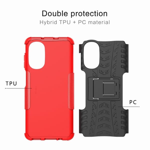 Offroad Motorola Moto G82 / Motorola Moto G52 skal - Grön
