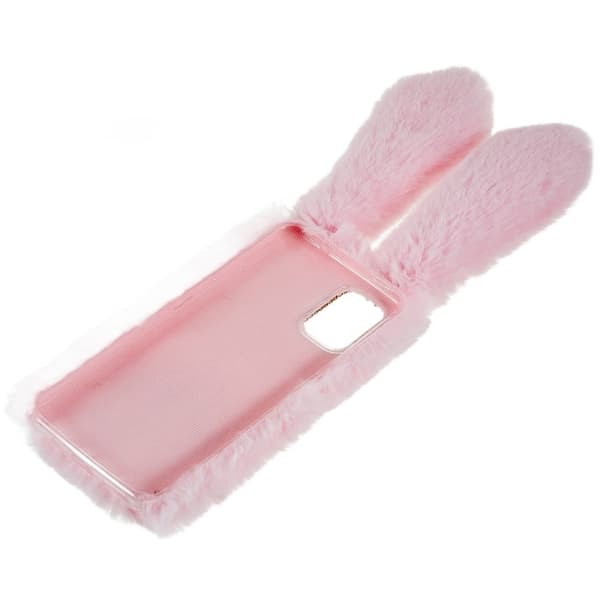 Fluffy Rabbit Nokia G21 Cover - Pink