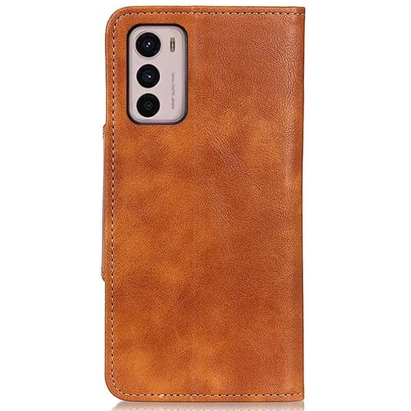 Alpha läder Motorola Moto G42 fodral - Brun