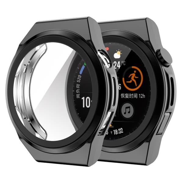 Huawei Watch GT Runner elektropläteringsskydd - Svart