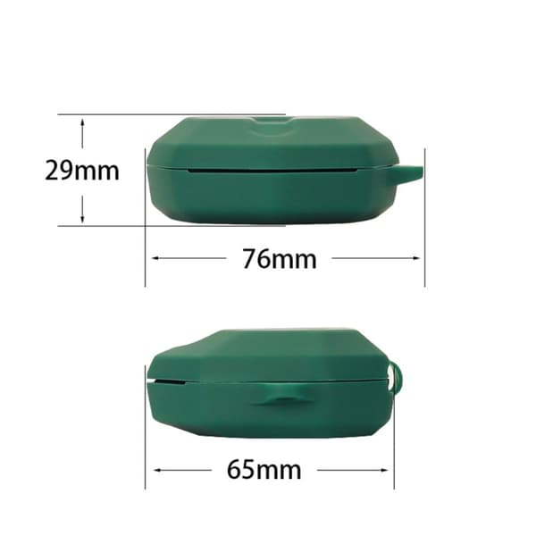 Haylou G3 silikonfodral med spänne - Vit