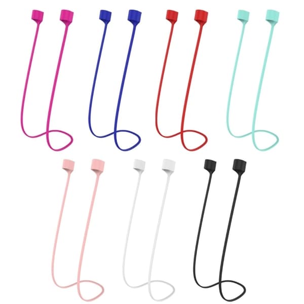Magnetiskt upphängningsrep i silikon för AirPods Pro 2 - Rosa