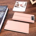 Miniatyrbild 2 av 2: Smidigt och tunt PU-läder Asus Zenfone 8 Flip fodral - Rosa