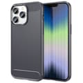 Miniatyrbild 1 av 2: Carbon Flex iPhone 14 Pro skal - Silver/Grå