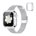 Miniatyrbild 1 av 2: Apple Watch Series 8 (41 mm) klockarmband och fodral med strassdekor - Silver