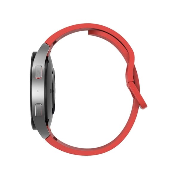 Samsung Galaxy Watch 5 / 4 / 3 enkelt klockarmband i silikon - Röd