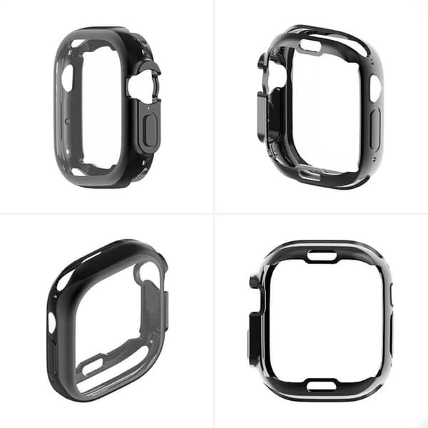 Apple Watch Ultra allround skyddsfodral - Svart