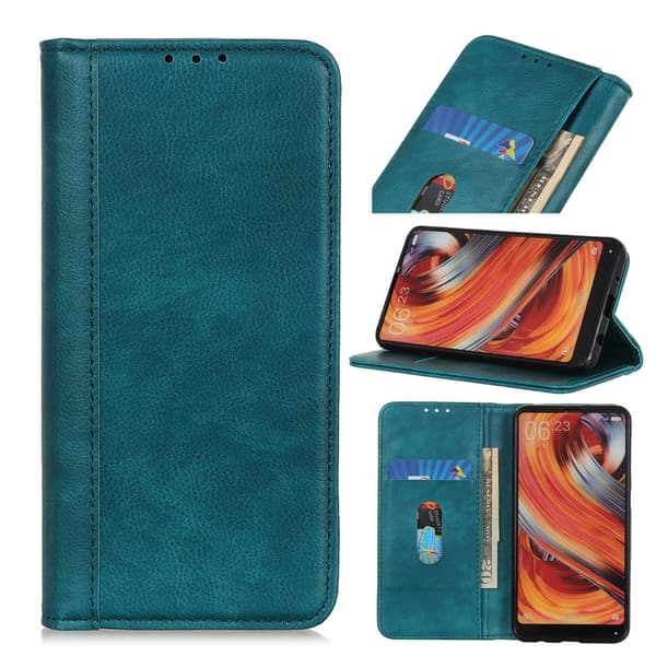 Äkta läder Samsung Galaxy A53 5G fodral med magnetisk stängning
