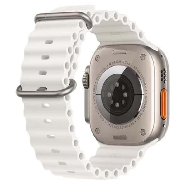Apple Watch Series 8 (41mm) klockarmband i silikon - Stjärnljus