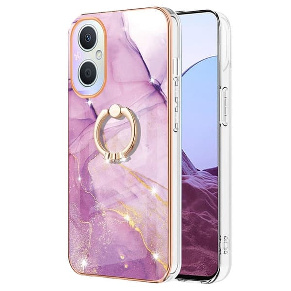 Marmormotiv OnePlus Nord N20 5G skal - Rosa Marmor Dis