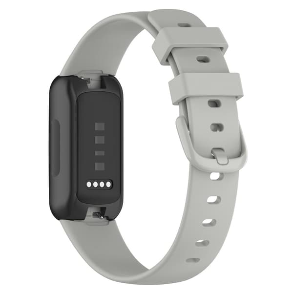 Fitbit Inspire 3 klockarmband i silikon - Rockgrå Storlek: L