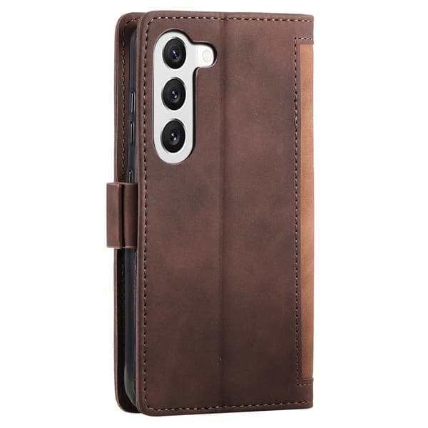Suburbian läder Samsung Galaxy S23 Plus fodral - Brun