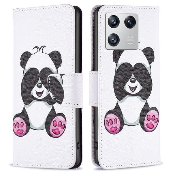 Wonderland Xiaomi 13 Flip Etui - Panda