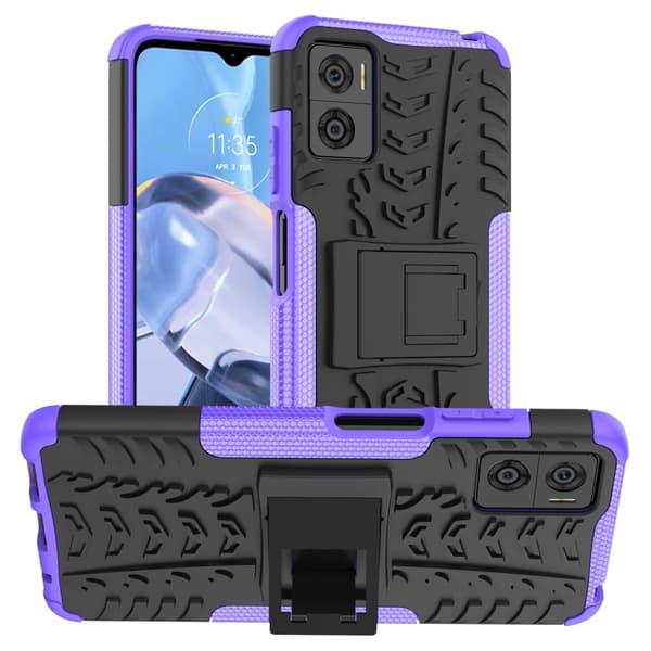 Offroad Motorola Moto E22 skal - Lila