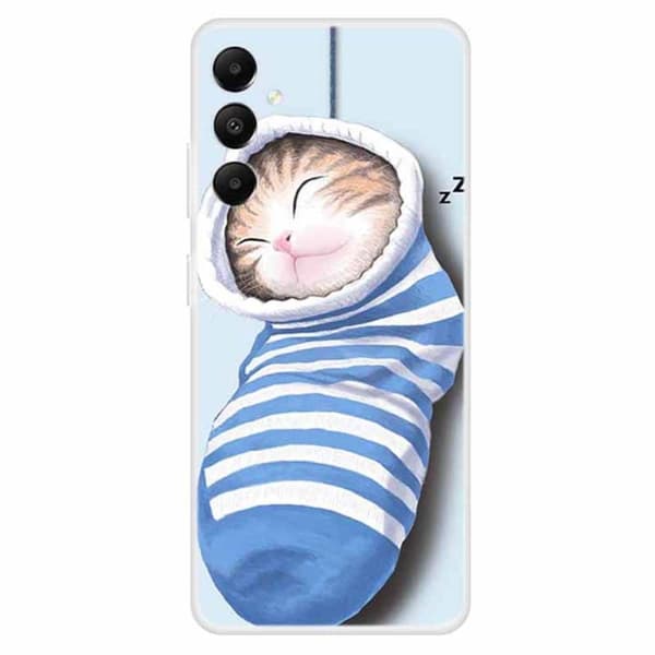 Imagine Samsung Galaxy A05s deksel - Sokker Og Katt